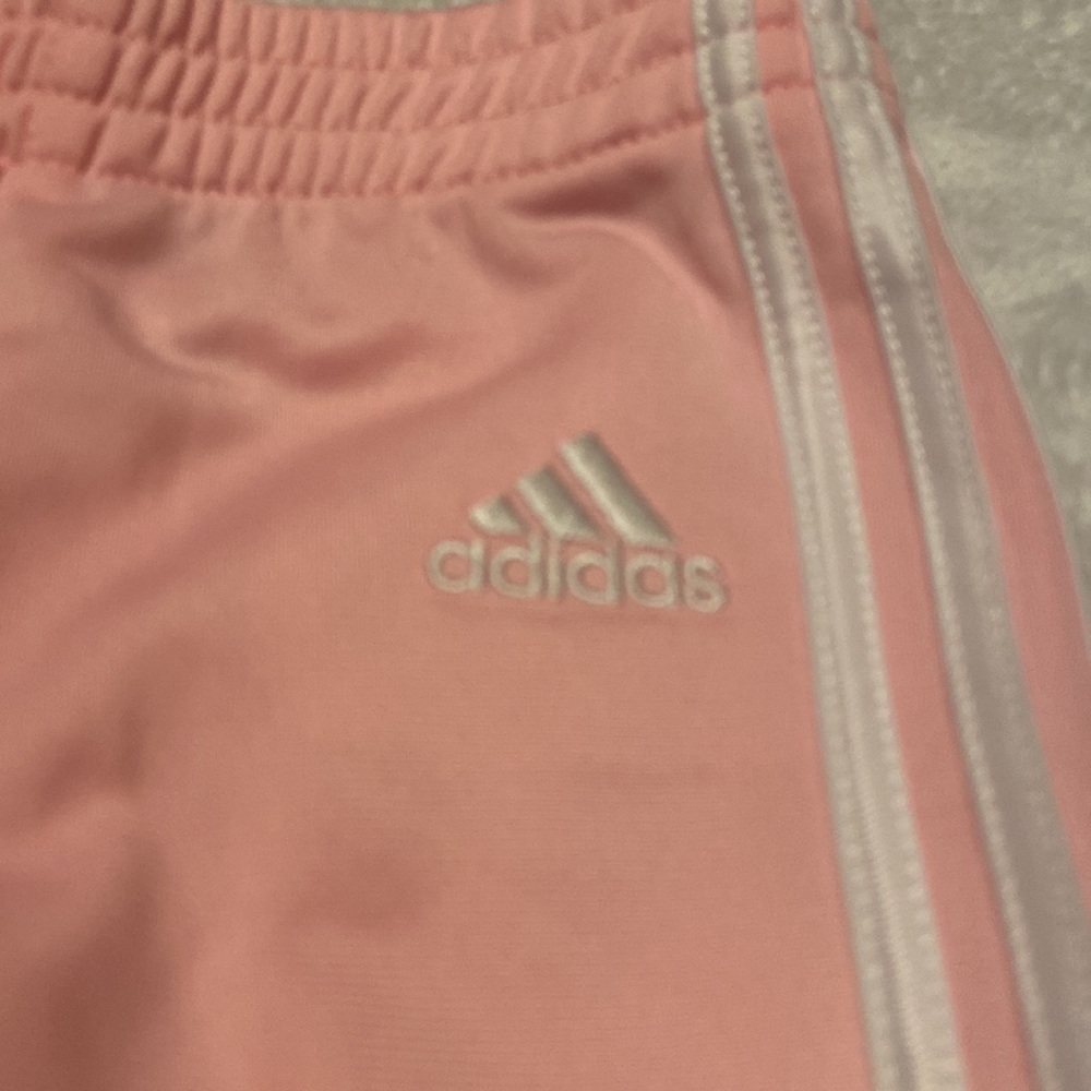 CUTE Pink ADIDAS Size 6M Two Piece Set - Picture 6 of 9